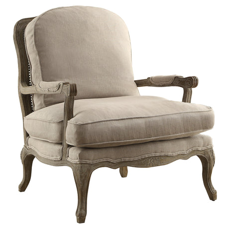 Parlier Show Wood Ottoman from Homelegance - Luna Furniture