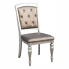 Orsina Silver Side Chair, Set of 2 - Luna Furniture