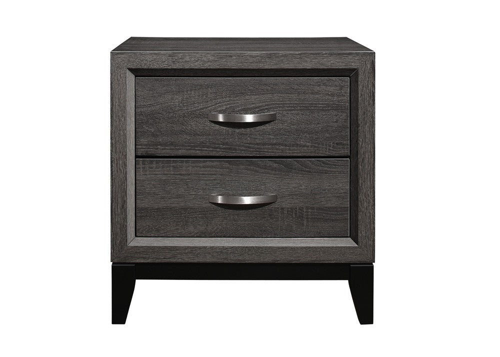 Davi Gray Nightstand from Homelegance - Luna Furniture