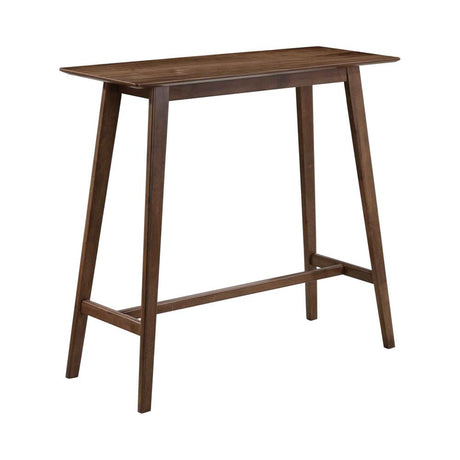 Finnick Walnut Rectangular Bar Table from Coaster - Luna Furniture
