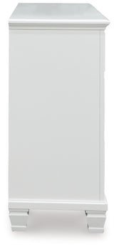Fortman White Dresser from Ashley - Luna Furniture
