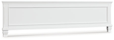 Fortman White King/California King Panel Footboard from Ashley Furniture - Luna Furniture