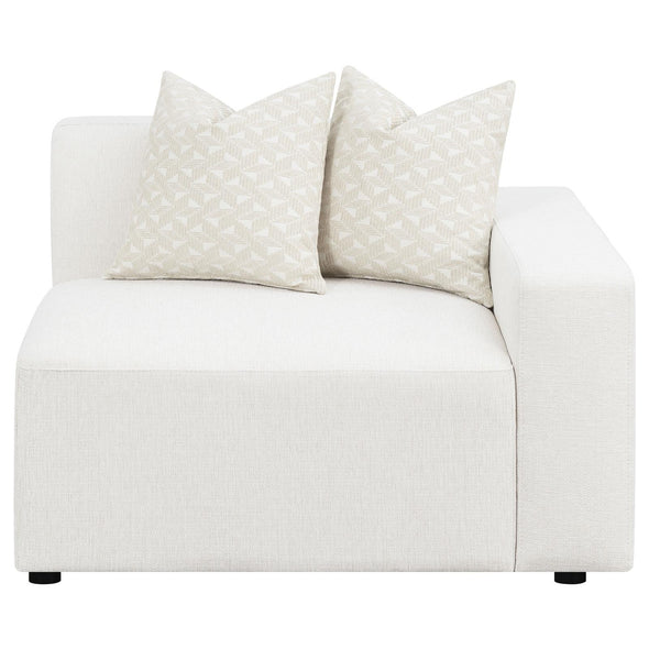 Freddie 7-piece Upholstered Modular Sectional Pearl - 551641-SET - Luna Furniture