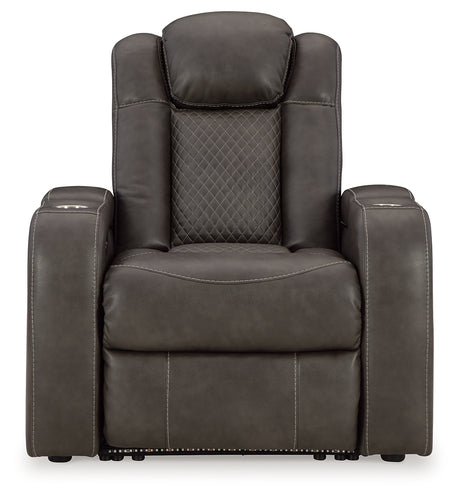 Fyne-Dyme Shadow Power Recliner from Ashley - Luna Furniture