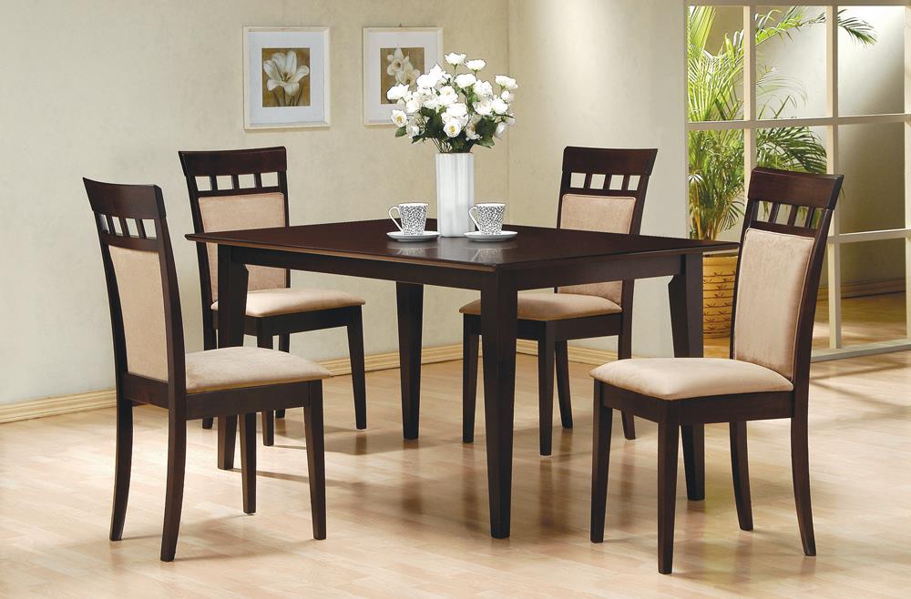 Gabriel Cappuccino Rectangular Dining Table from Coaster - Luna Furniture