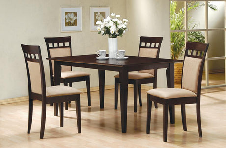 Gabriel Cappuccino Rectangular Dining Table from Coaster - Luna Furniture