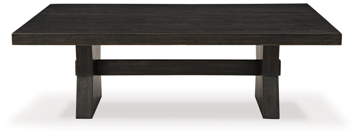 Galliden Black Coffee Table - T841-1 - Luna Furniture