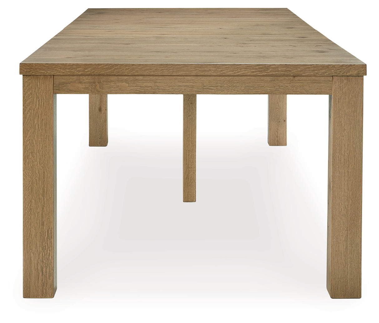 Galliden Light Brown Dining Extension Table - D841-35 - Luna Furniture