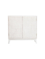 Gambon Rectangular 2-door Accent Cabinet White - 953401 - Luna Furniture