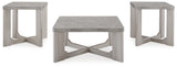 Garnilly Whitewash Table (Set of 3) - T247-13 - Luna Furniture