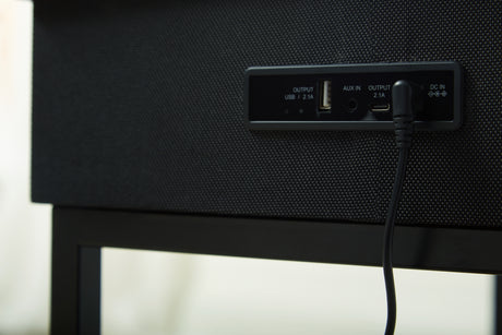 Gemmet Black Accent Table from Ashley - Luna Furniture