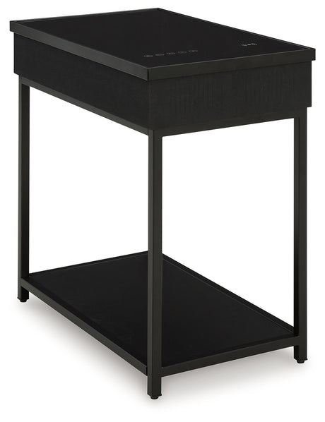 Gemmet Black Accent Table from Ashley - Luna Furniture
