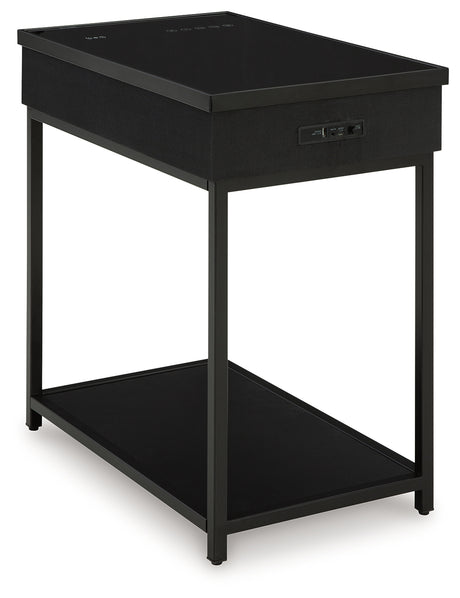 Gemmet Black Accent Table from Ashley - Luna Furniture