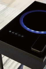 Gemmet Black Accent Table from Ashley - Luna Furniture