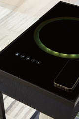 Gemmet Black Accent Table from Ashley - Luna Furniture