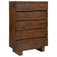 Genevieve 6-drawer Rectangular Chest Dark Brown - 207495 - Luna Furniture