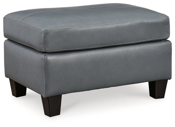 Genoa Steel Ottoman - 4770514 - Luna Furniture