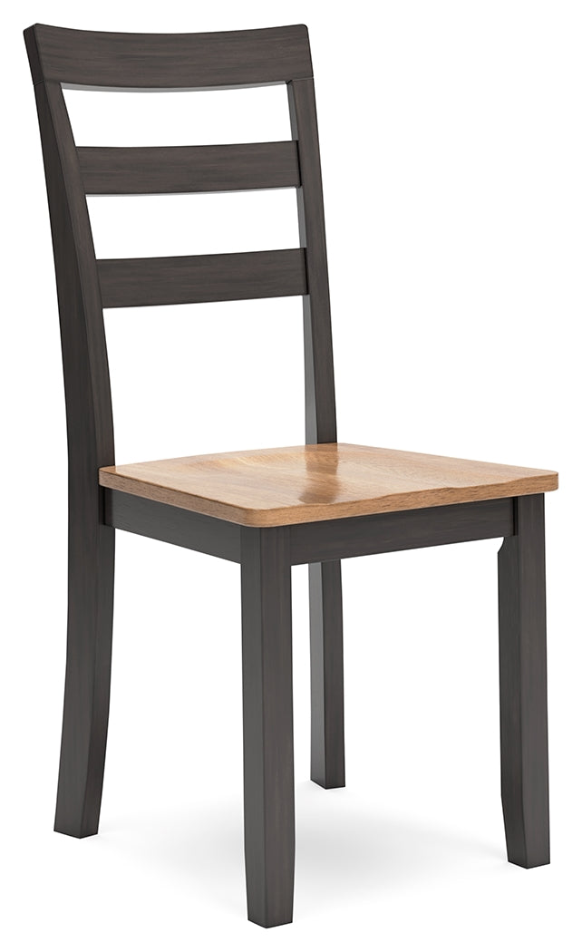 Gesthaven Natural/Brown Dining Chair, Set of 2 from Ashley - Luna Furniture