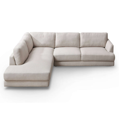 Glander Grey Linen RAF Sectional from Ashcroft Furniture - Luna Furniture
