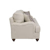 Glenn Cushion Back Sofa Light Grey - 511094 - Luna Furniture