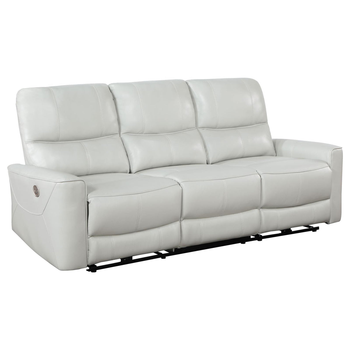 Greenfield Ivory 3-Piece Upholstered Power Reclining Sofa Set from Coaster - Luna Furniture