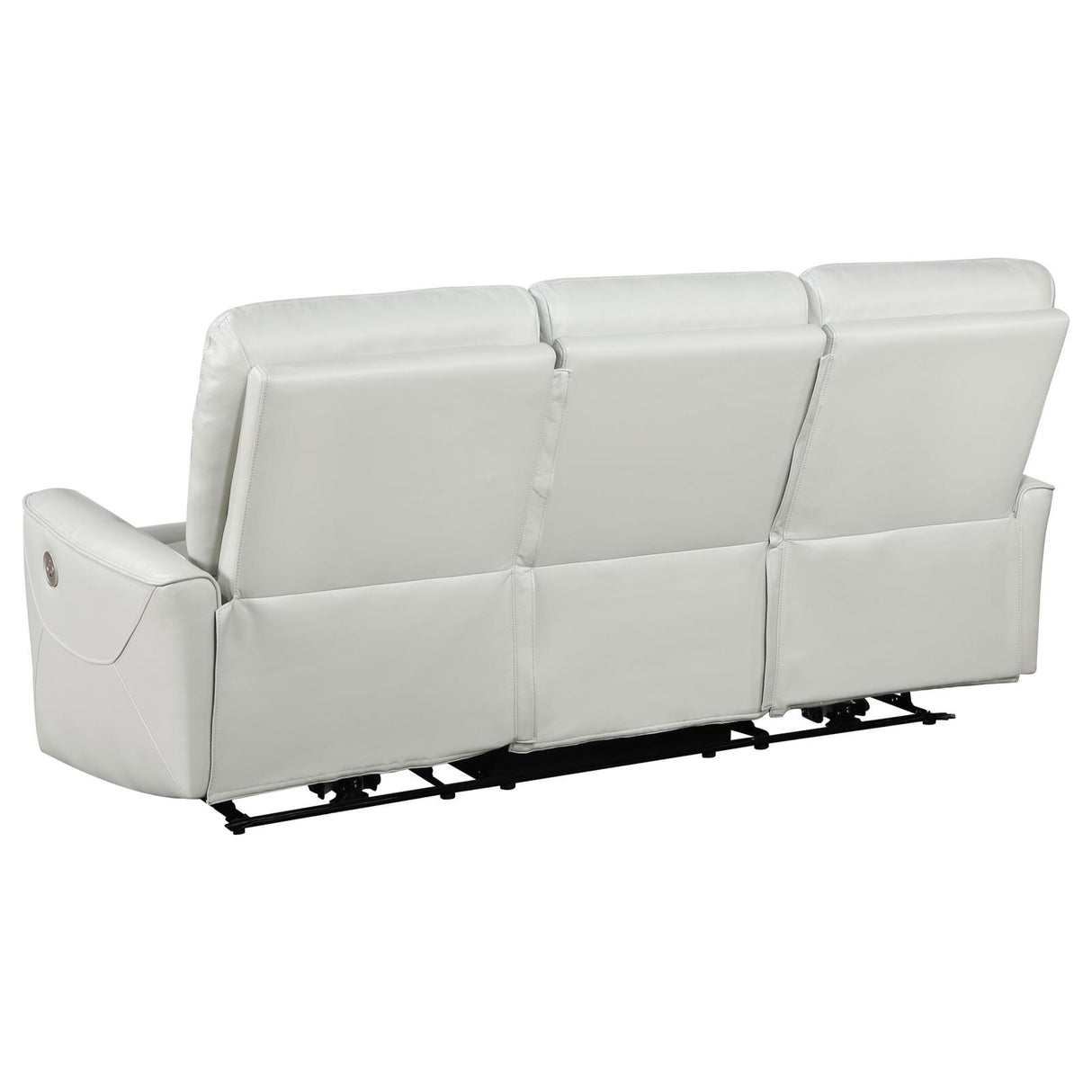 Greenfield Ivory 3-Piece Upholstered Power Reclining Sofa Set from Coaster - Luna Furniture