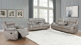 Greer Upholstered Tufted Back Glider Loveseat - 651352 - Luna Furniture
