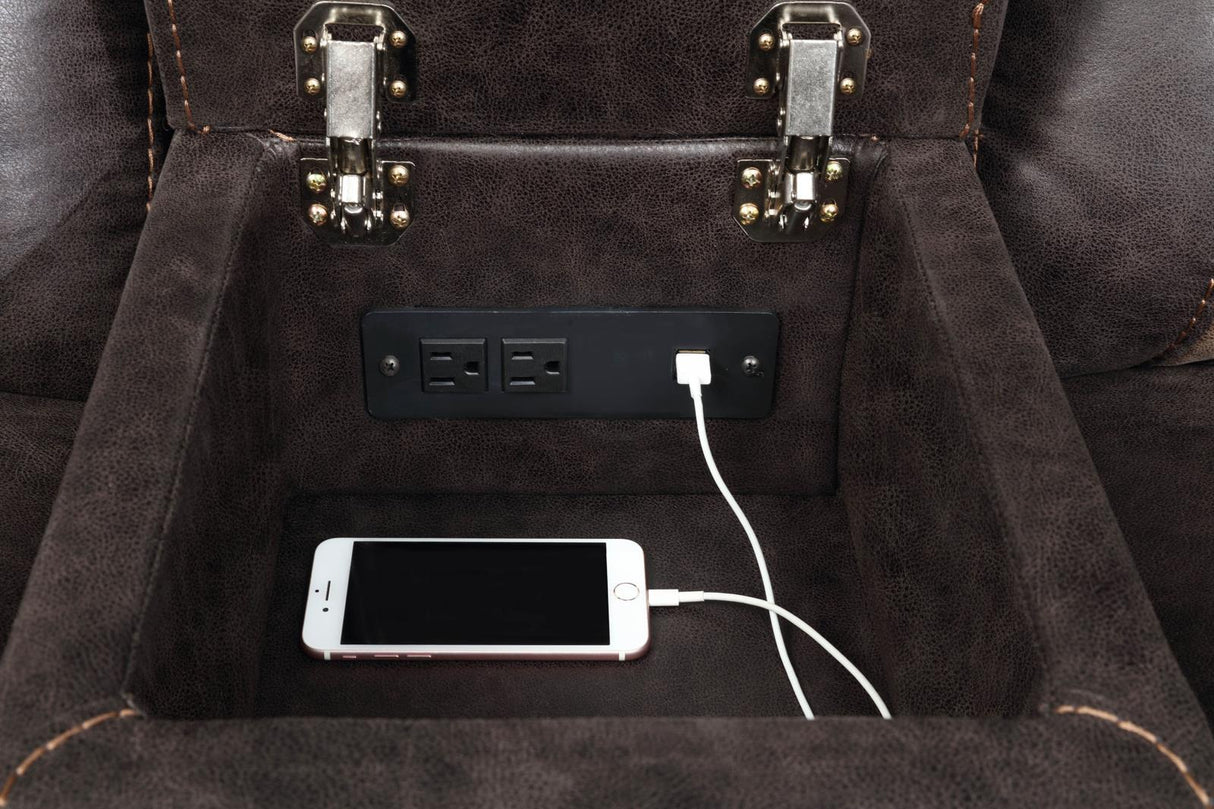 Greer Upholstered Tufted Back Glider Loveseat from Coaster - Luna Furniture