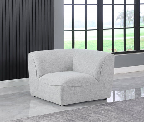 Grey Miramar Modular Corner Chair - 683Grey-Corner - Luna Furniture