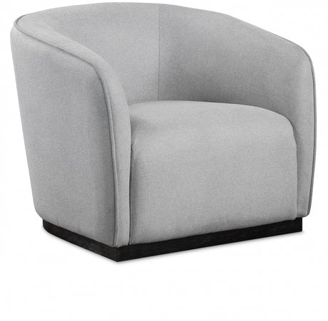 Grey Mylah Polyester Fabric Chair - 675Grey-C - Luna Furniture
