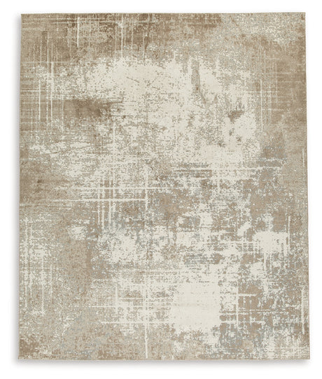 Grifflain Tan/Brown/Gray Large Rug from Ashley - Luna Furniture