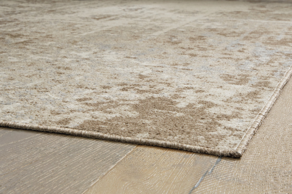 Grifflain Tan/Brown/Gray Medium Rug from Ashley - Luna Furniture