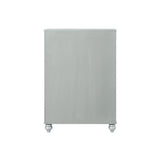 Gunnison Silver Metallic 5-Drawer Chest from Coaster - Luna Furniture