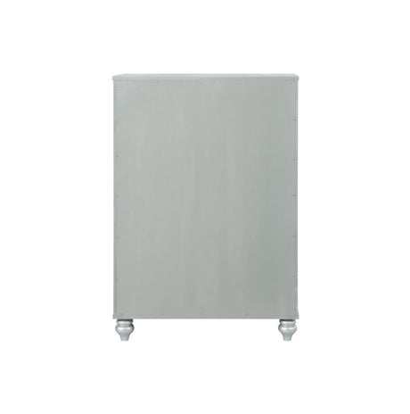 Gunnison Silver Metallic 5-Drawer Chest from Coaster - Luna Furniture
