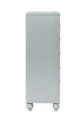 Gunnison Silver Metallic 5-Drawer Chest from Coaster - Luna Furniture