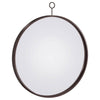 Gwyneth Round Wall Mirror Black Nickel - 961495 - Luna Furniture