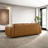 Huntington Tan Genuine Leather Sofa from Ashcroft Furniture - Luna Furniture