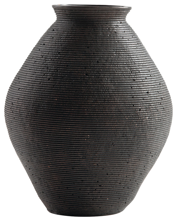 Hannela Antique Brown Vase - A2000511 - Luna Furniture