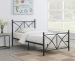 Hart Metal Platform Bed - 422755T - Luna Furniture