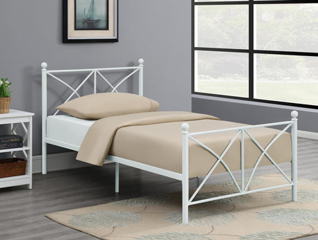 Hart Metal Platform Bed - 422759F - Luna Furniture