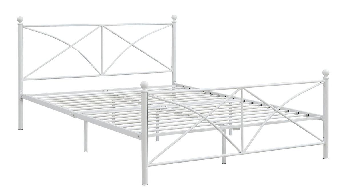 Hart Metal Platform Bed - 422759Q - Luna Furniture