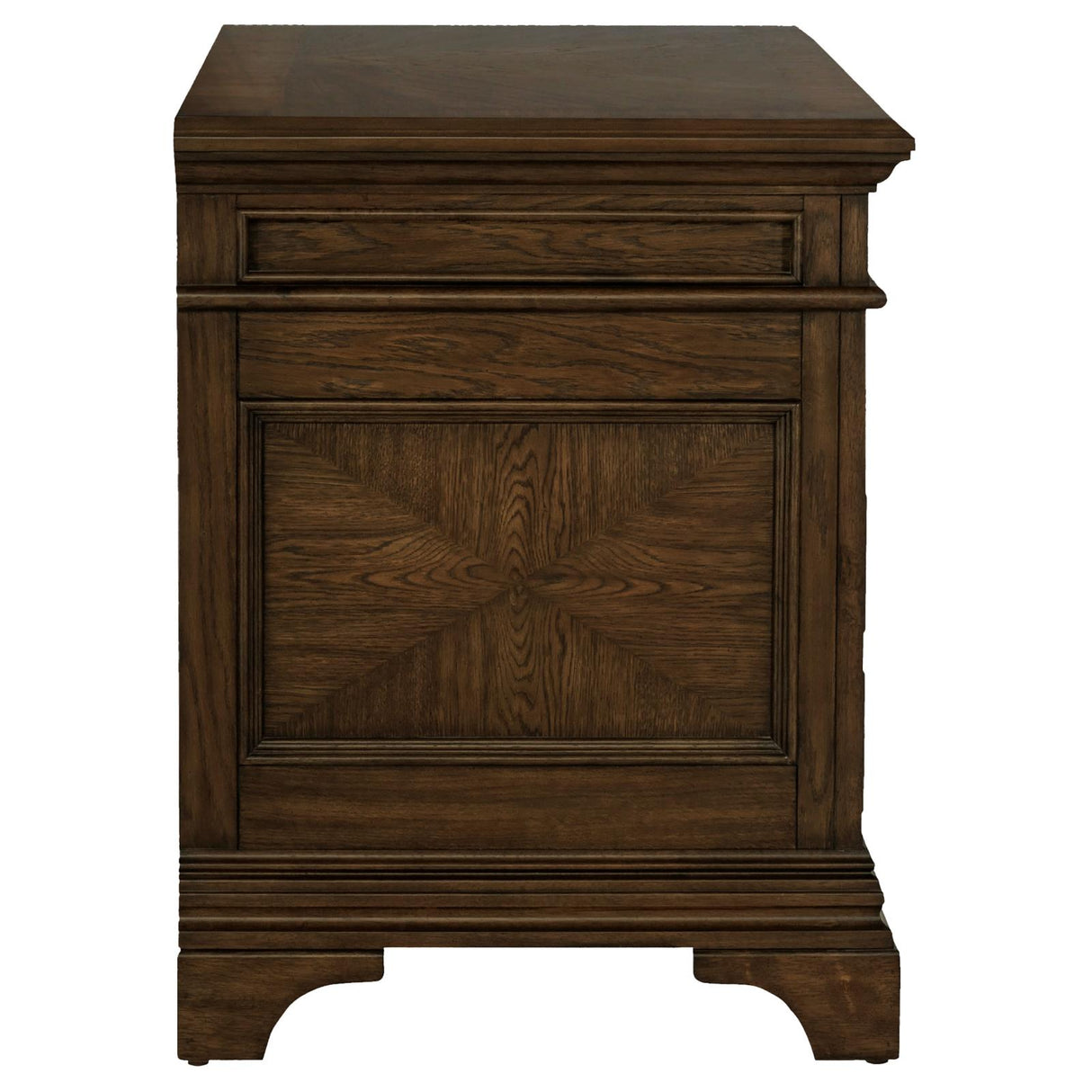 Hartshill 5-drawer File Cabinet Burnished Oak - 881284 - Luna Furniture
