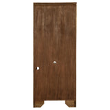 Hartshill Burnished Oak 5-Shelf Bookcase from Coaster - Luna Furniture