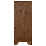 Hartshill Bookcase with Cabinet Burnished Oak - 881286 - Luna Furniture