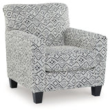 Hayesdale Black/Cream Accent Chair - A3000658 - Luna Furniture