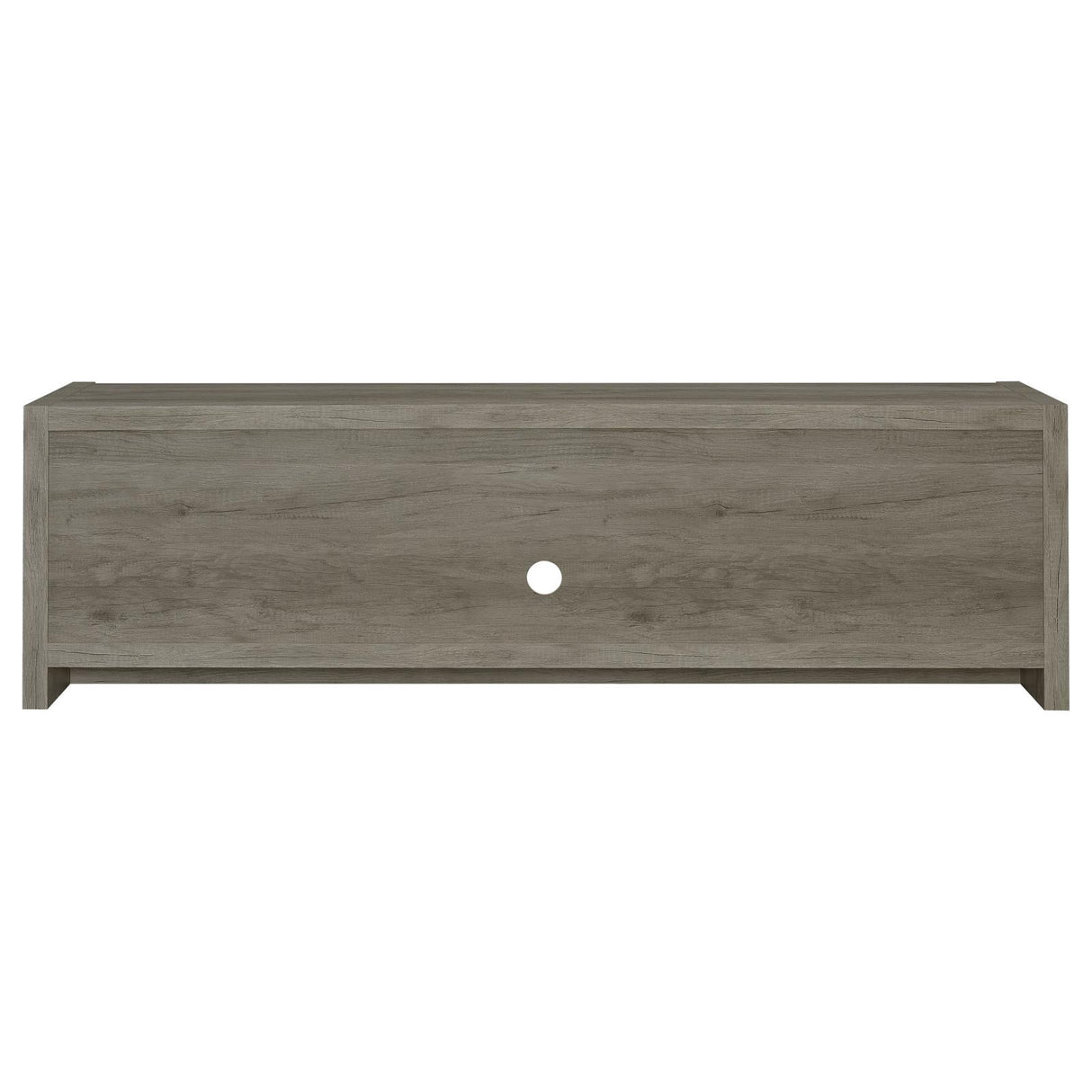 Hays Gray Driftwood 2-Door TV Console from Coaster - Luna Furniture
