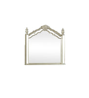 Heidi Arched Mirror Metallic Platinum - 222734 - Luna Furniture
