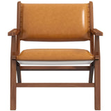 Hendrix Tan Leather Arm Chair from Ashcroft Furniture - Luna Furniture