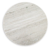 Henfield Beige/Brown Accent Table from Ashley - Luna Furniture