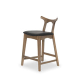 Hester Black Solid Wood Counter Height Chair from Midinmod - Luna Furniture